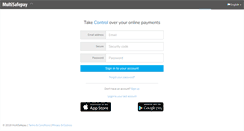 Desktop Screenshot of merchant.multisafepay.com